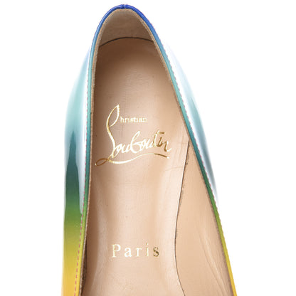 Christian Louboutin Patent Rainbow Ballalla Flats 36 Multicolor 8 of 10