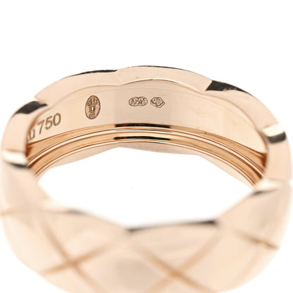 Chanel 18K Beige Gold Small Coco Crush Ring 51 5.75 6 of 6