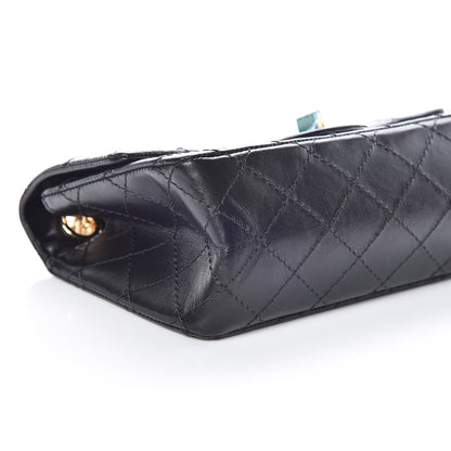 Chanel Aged Calfskin Quilted 2.55 Reissue Mini Flap Black 6 of 10