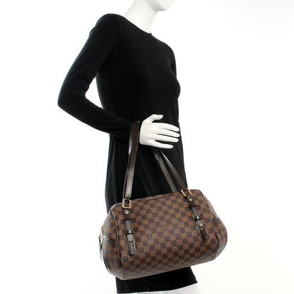 Louis Vuitton Damier Ebene Rivington GM 2 of 7