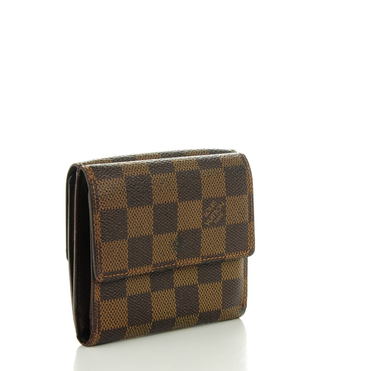 Louis Vuitton Damier Ebene Elise Wallet 3 of 7