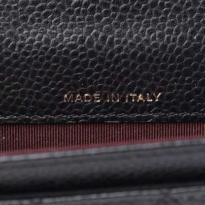 Chanel Caviar Quilted Flap Card Holder Black 6 of 8