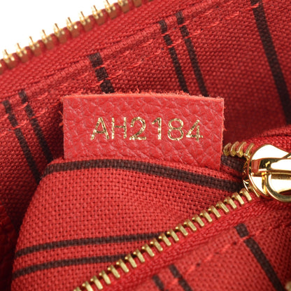 Louis Vuitton Empreinte Speedy Bandouliere 25 Rouge 7 of 7