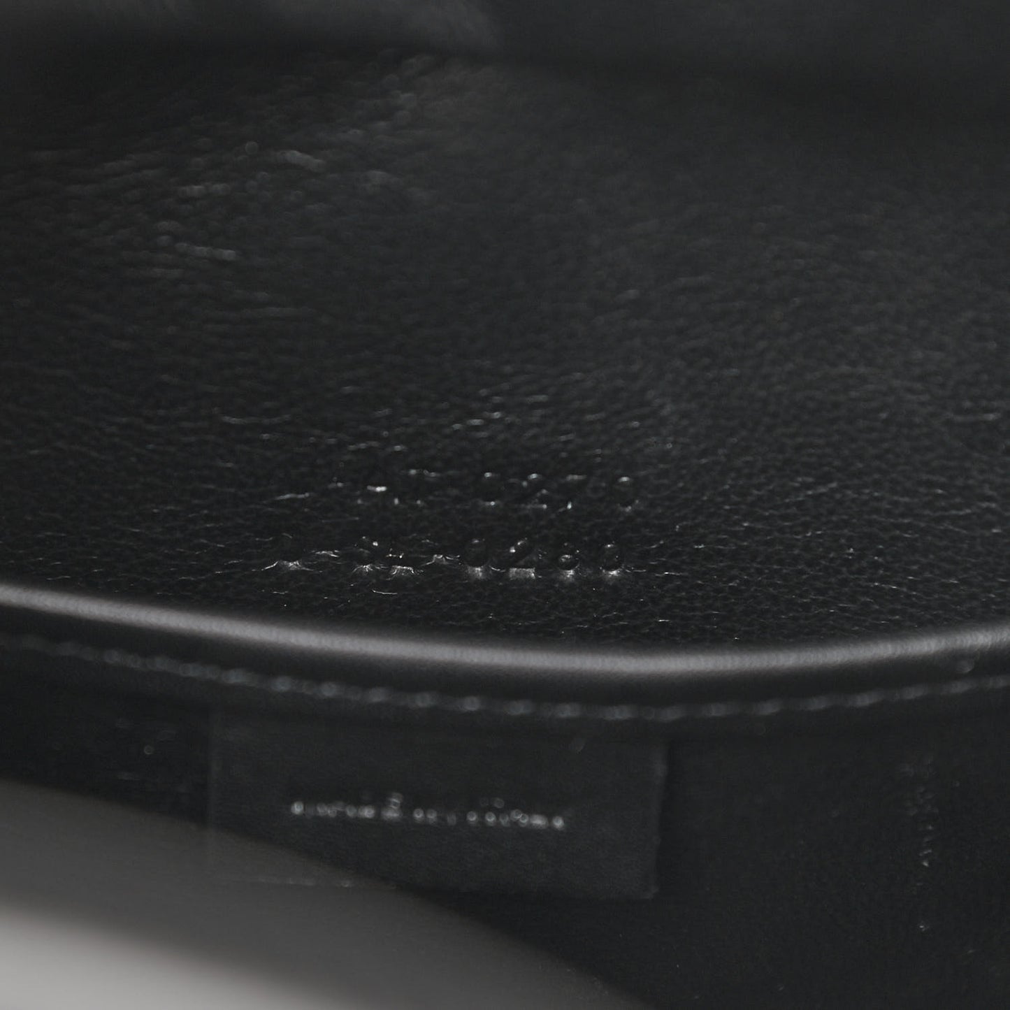 Calfskin Lambskin Canvas Jacquard Floral Nano Luggage Black