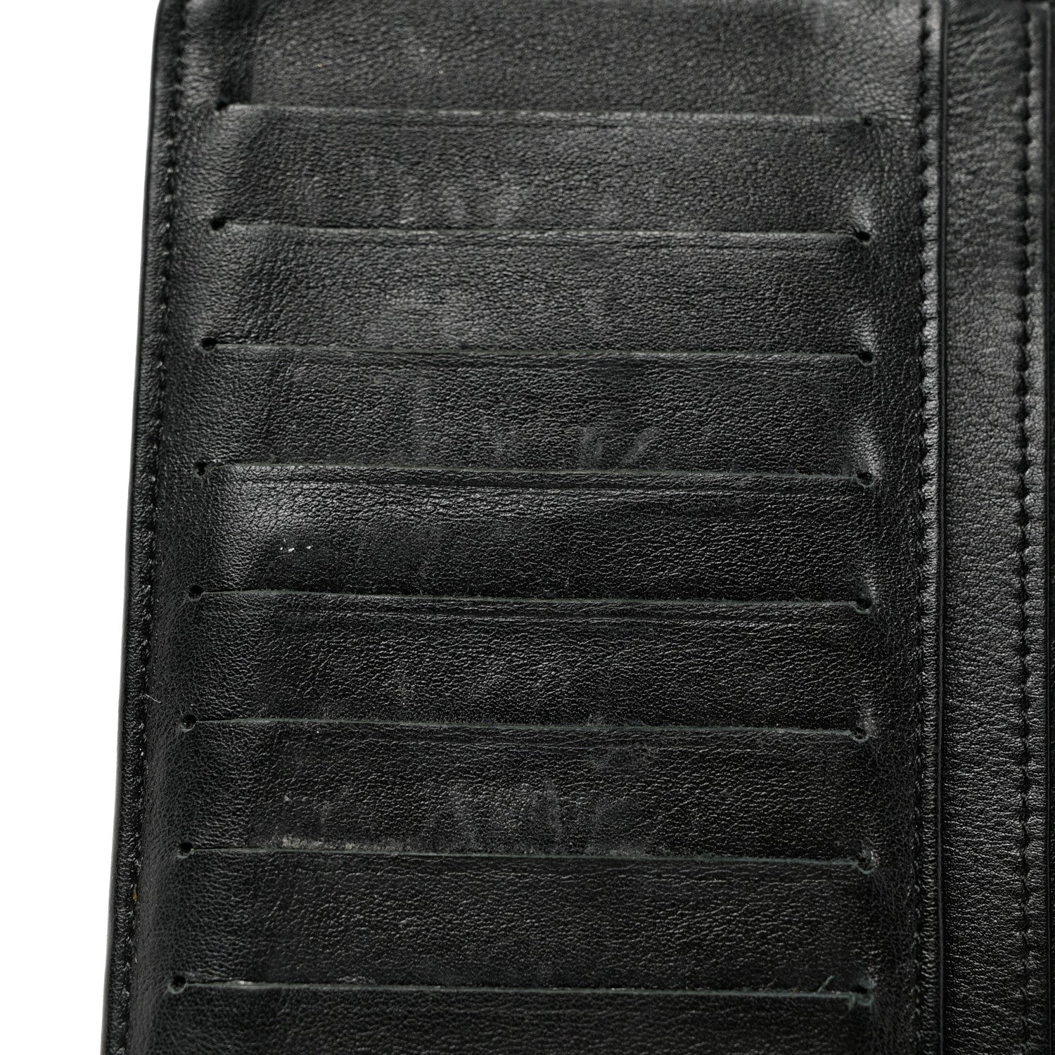 Chanel Caviar Timeless CC Yen Wallet Black 9 of 9