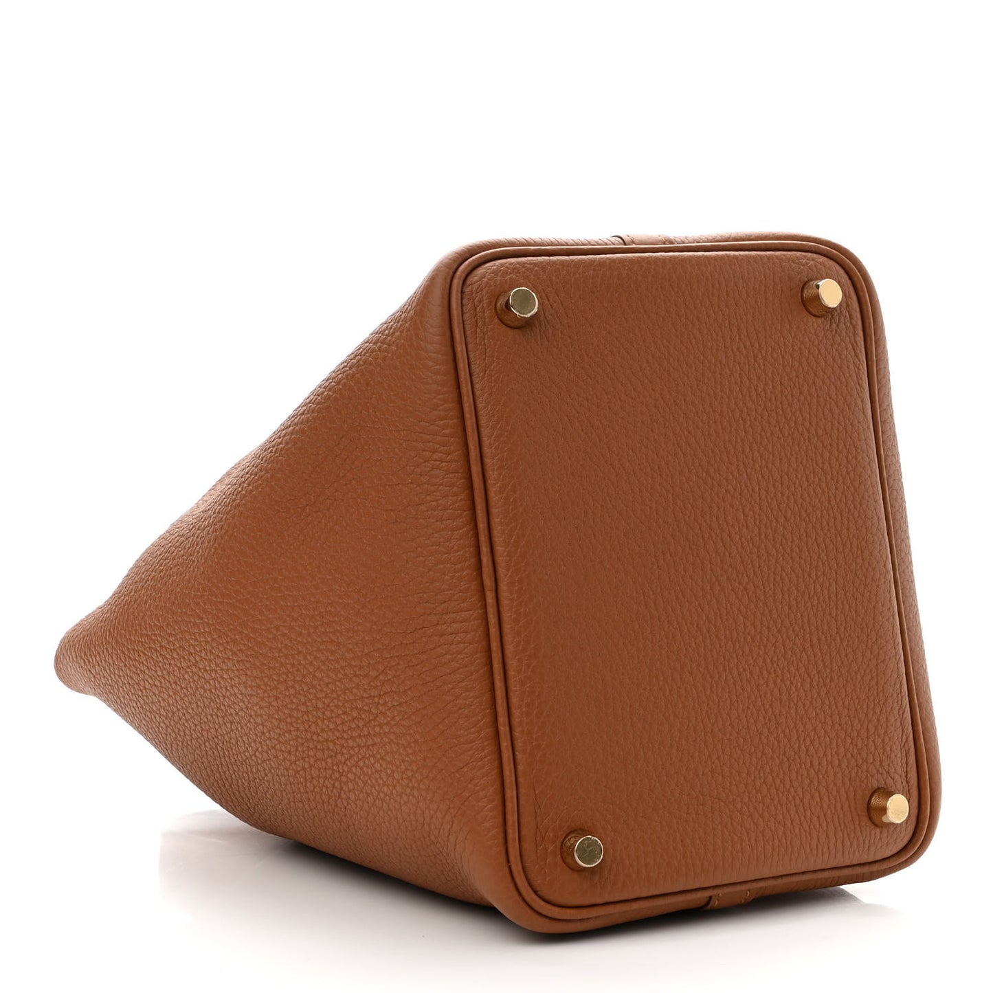 Taurillon Clemence Matte Alligator Picotin Lock Touch 18 PM Gold