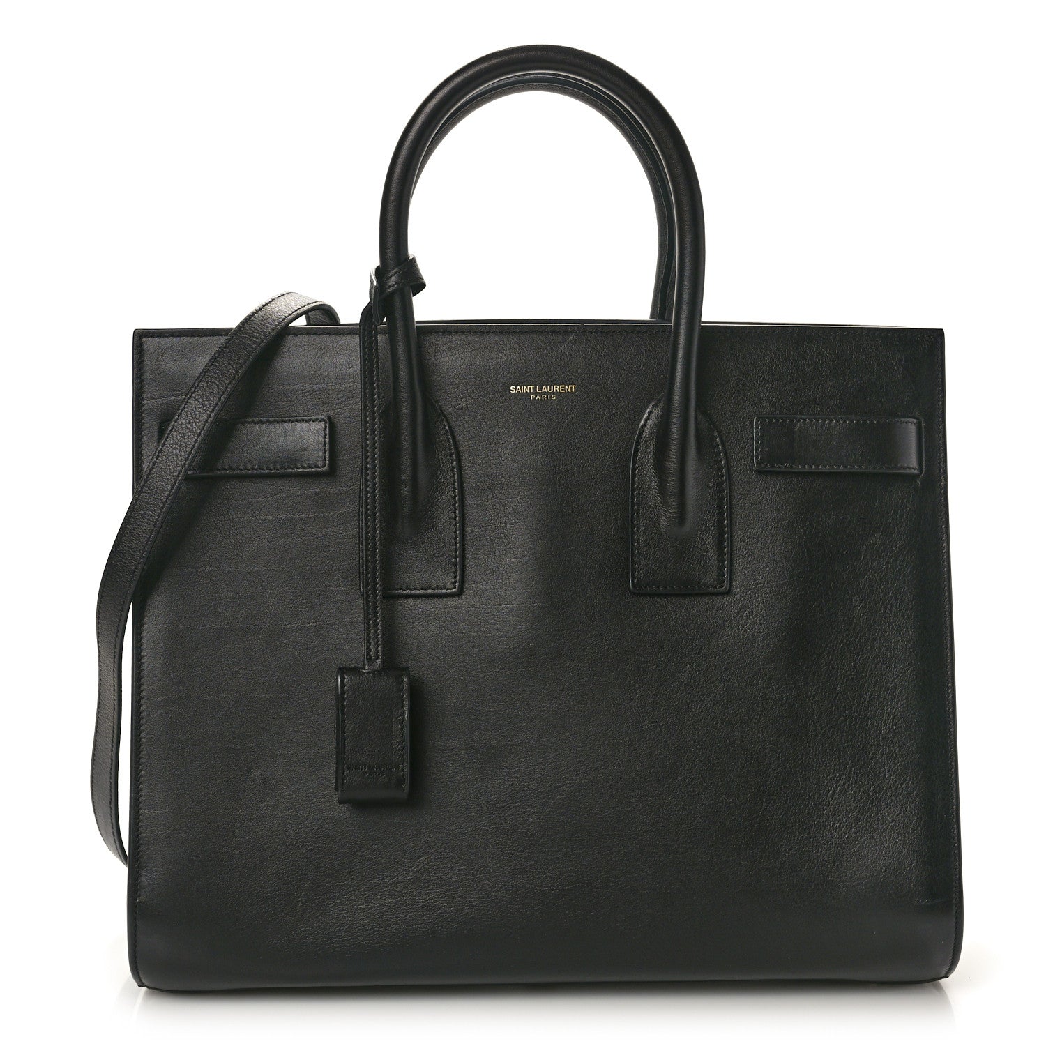 Saint Laurent Calfskin Small Sac De Jour Black 1 of 12