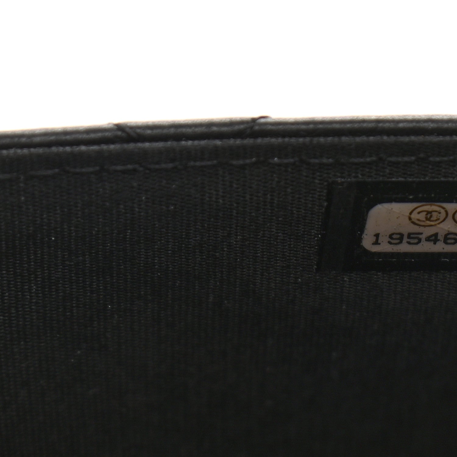 Chanel Calfskin Quilted Boy Wallet On Chain WOC Black 8 of 12
