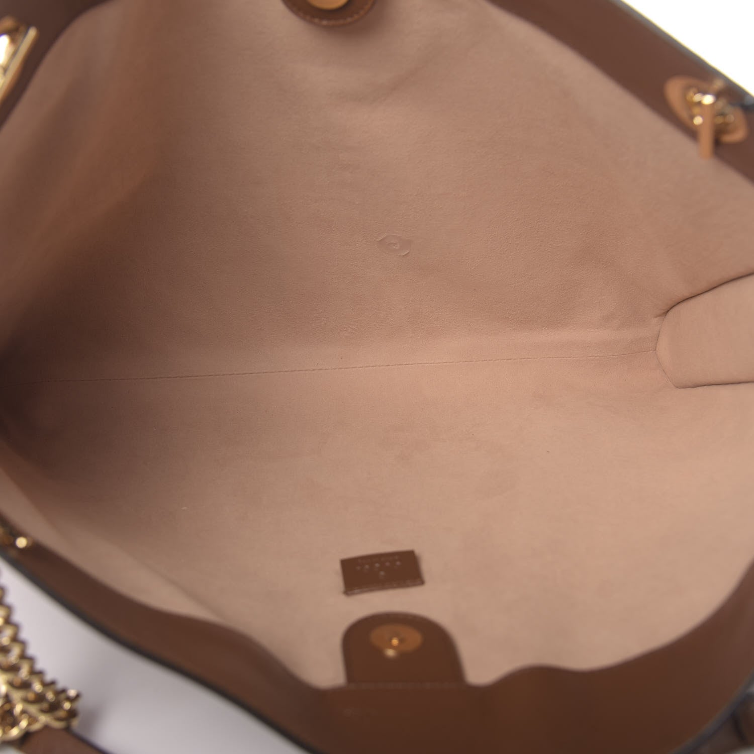 Gucci Calfskin Large Rajah Chain Tote Cuir 9 of 12