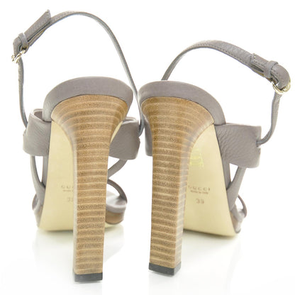 Gucci Leather Miss Bamboo Sandals 39 3 of 8