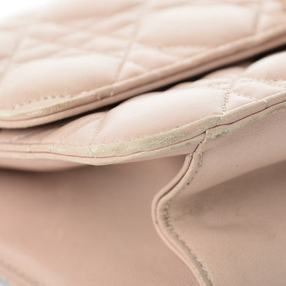 Christian Dior Lambskin Cannage Miss Dior Promenade Pouch Beige 14 of 22