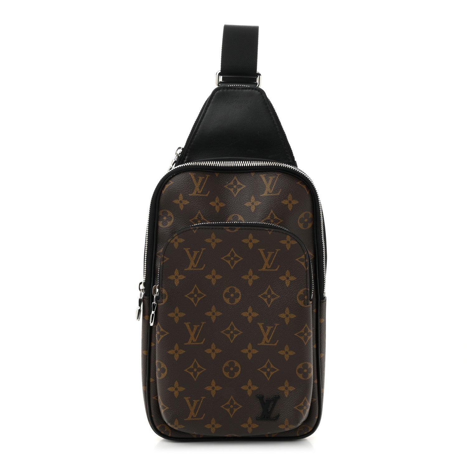 Louis Vuitton Monogram Macassar Avenue Sling Bag 1 of 9
