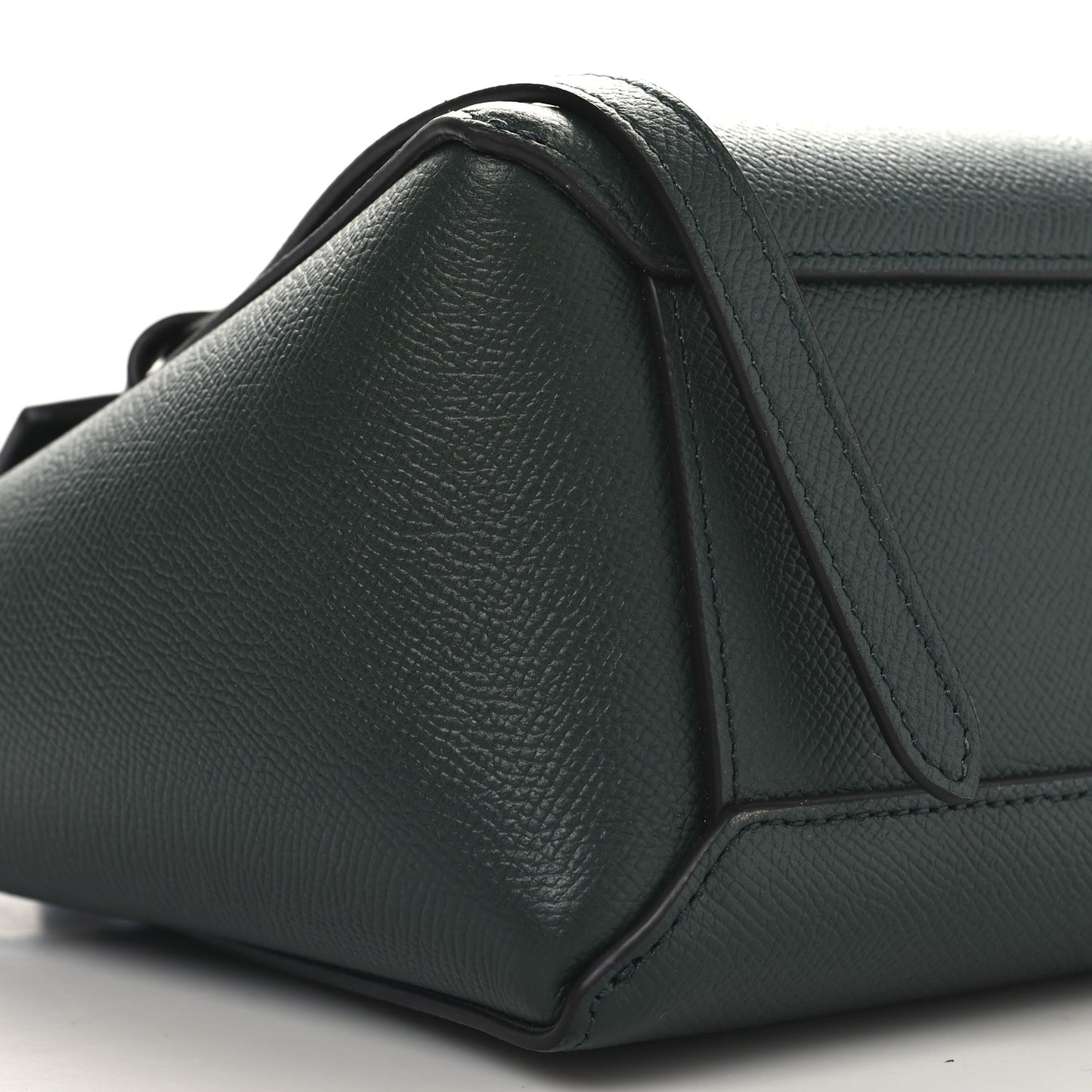 Grained Calfskin Nano Belt Bag Amazone