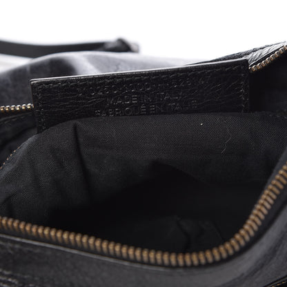 Balenciaga Agneau Classic Hardware Flat Crossbody Black 7 of 11