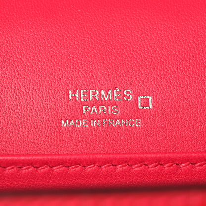 Hermes Shiny Alligator Mini Sac Roulis Bougainvillea 6 of 16