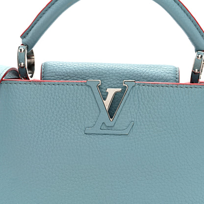 Louis Vuitton Taurillon Capucines BB Ciel 7 of 9
