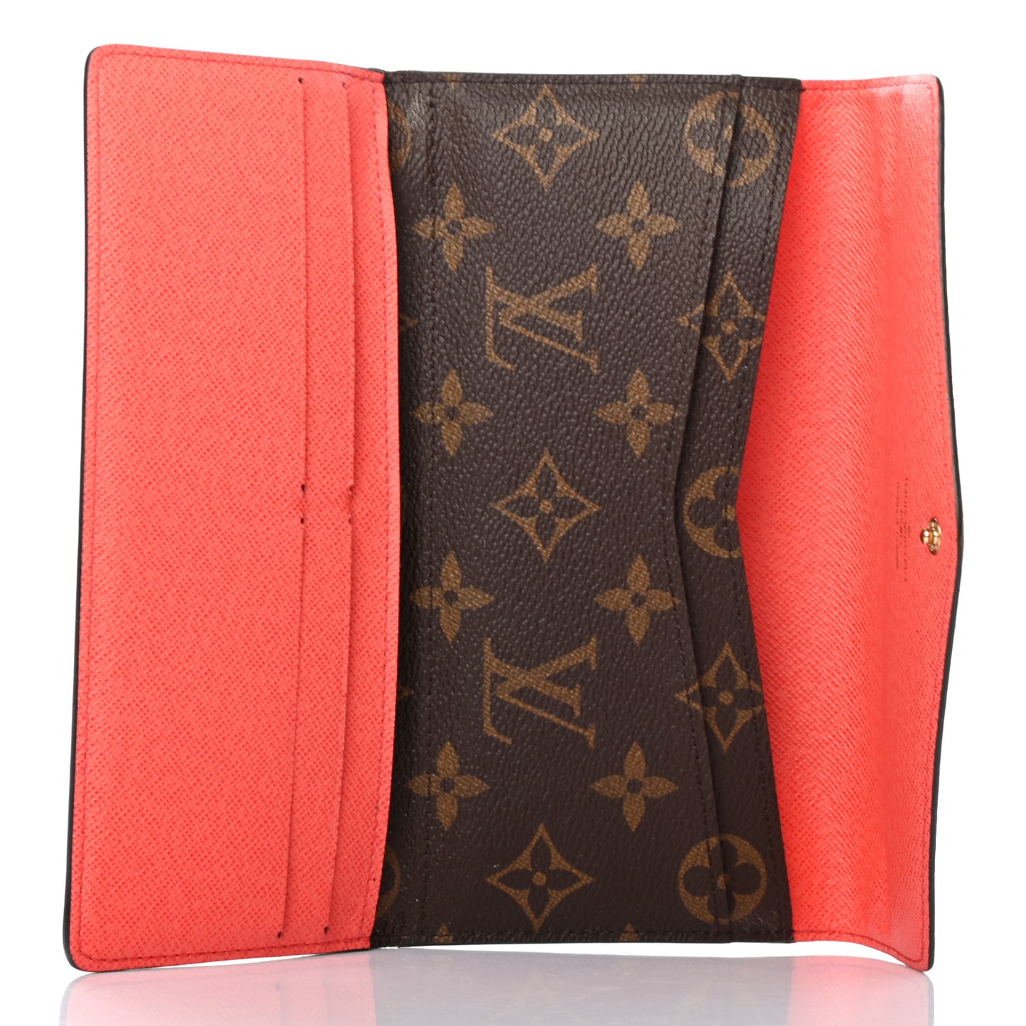 Monogram Josephine Wallet Poppy