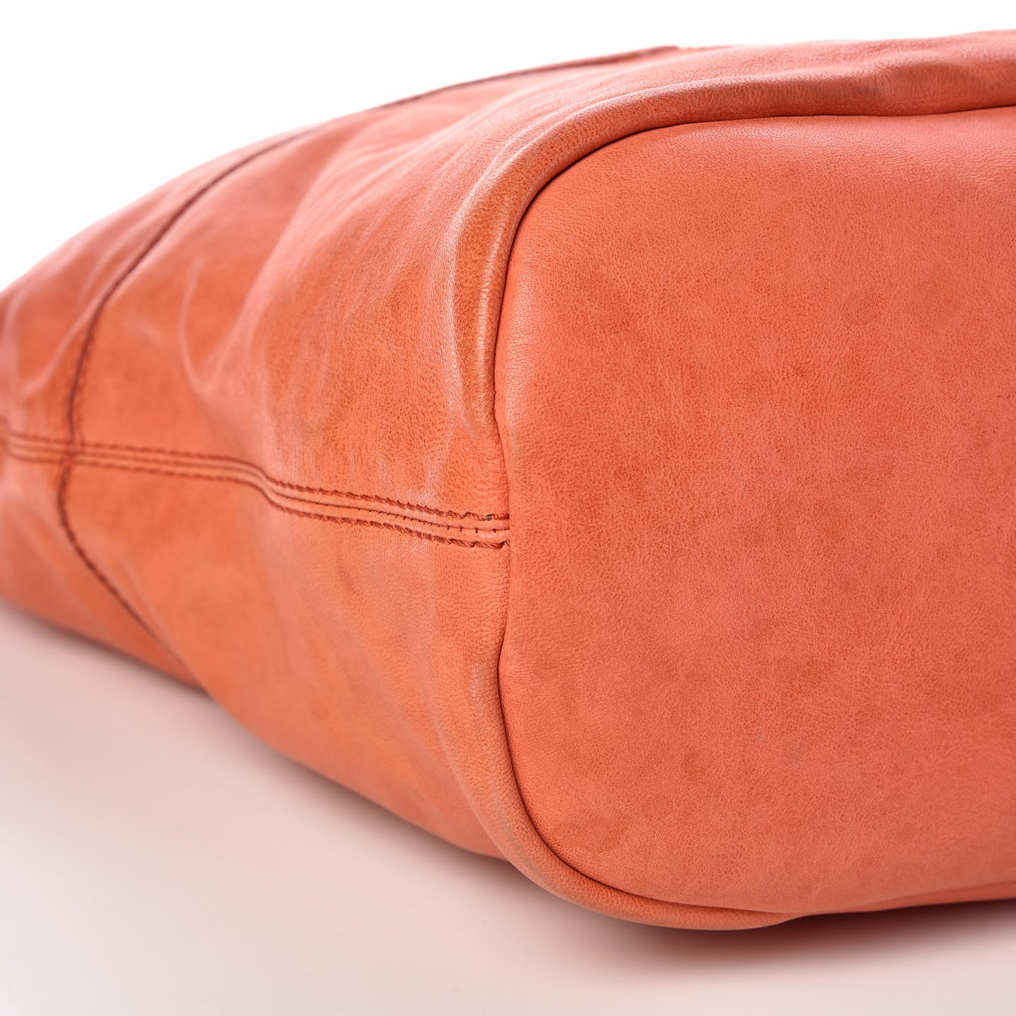 Lambskin North South Nightingale Orange