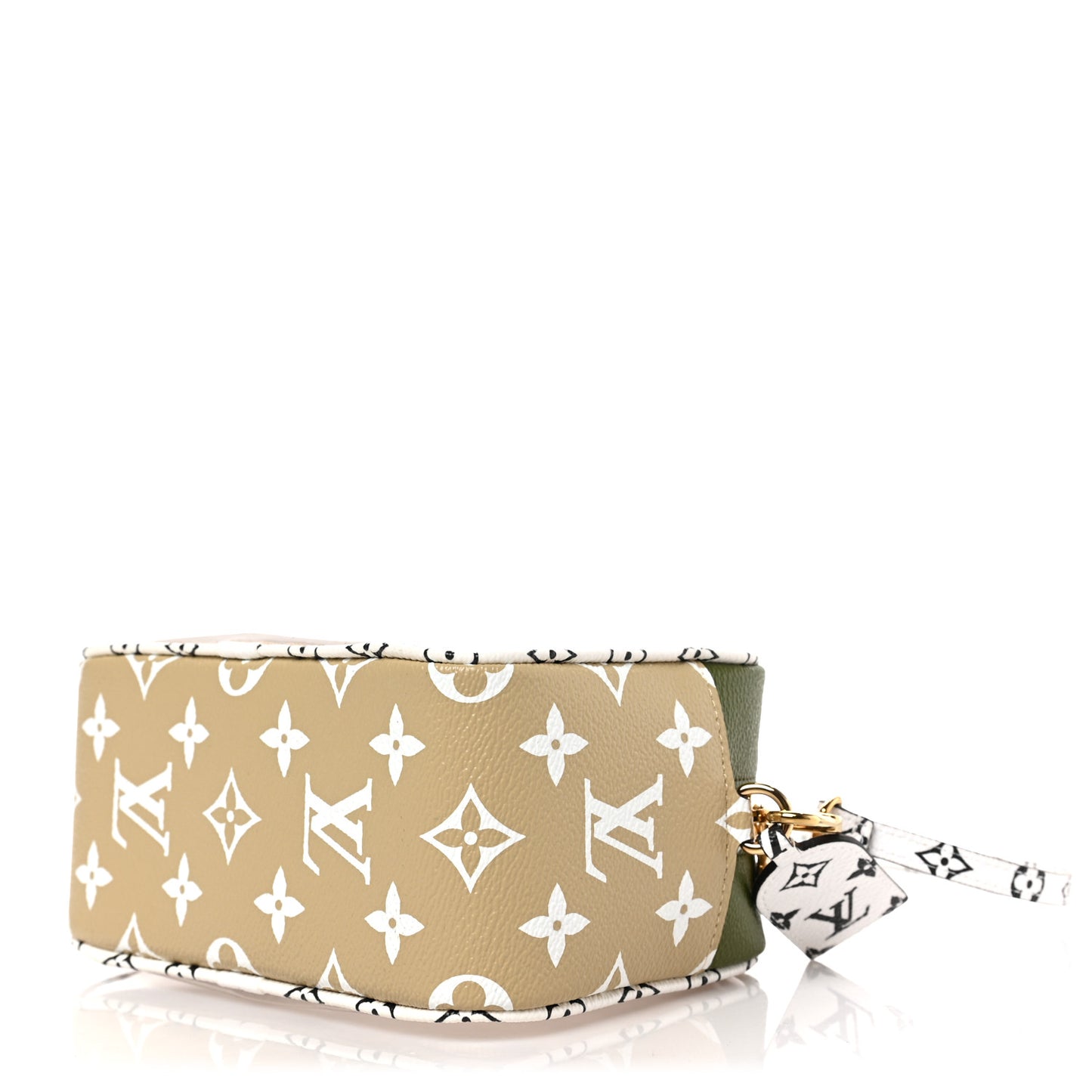 Monogram Giant Beach Pouch Kaki
