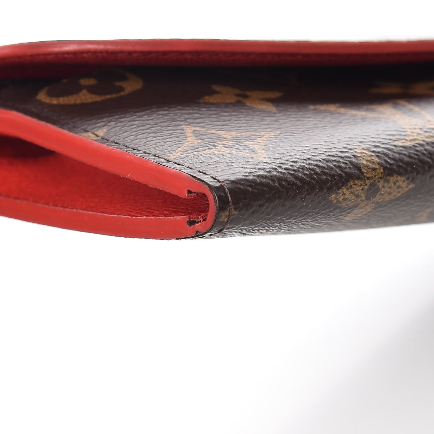 Monogram Bloom Flower Emilie Wallet Coquelicot