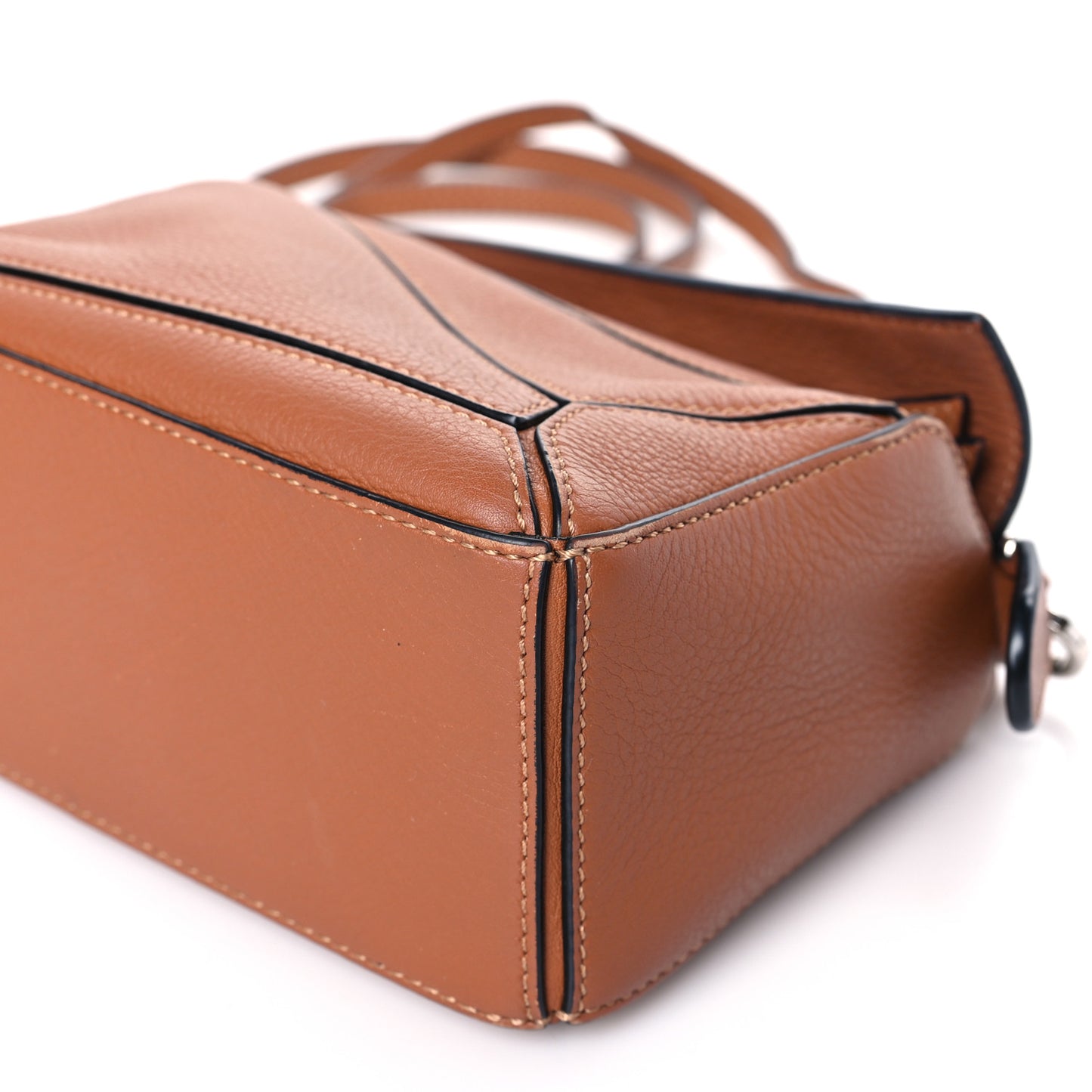Calfskin Mini Puzzle Bag Tan