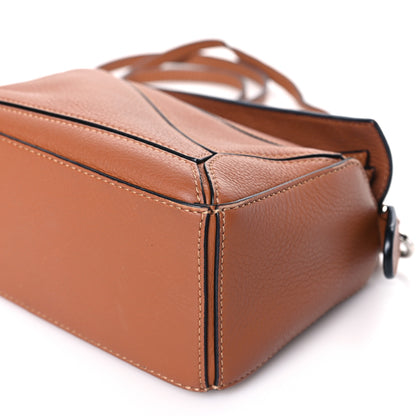 Loewe Calfskin Mini Puzzle Bag Tan 9 of 9