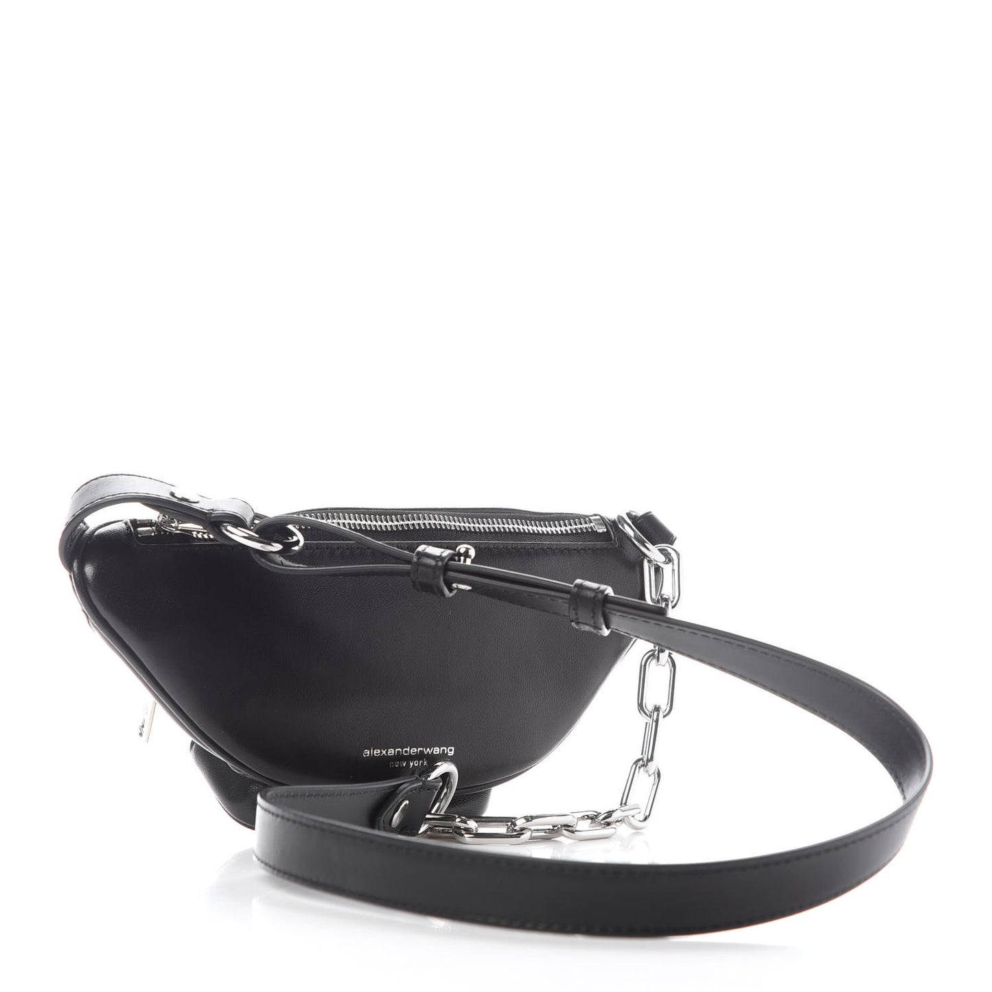 Lambskin Mini Attica Belt Bag Black