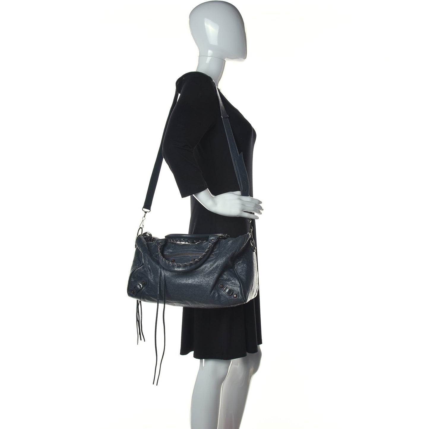 Agneau Classic Hardware Boston Anthracite