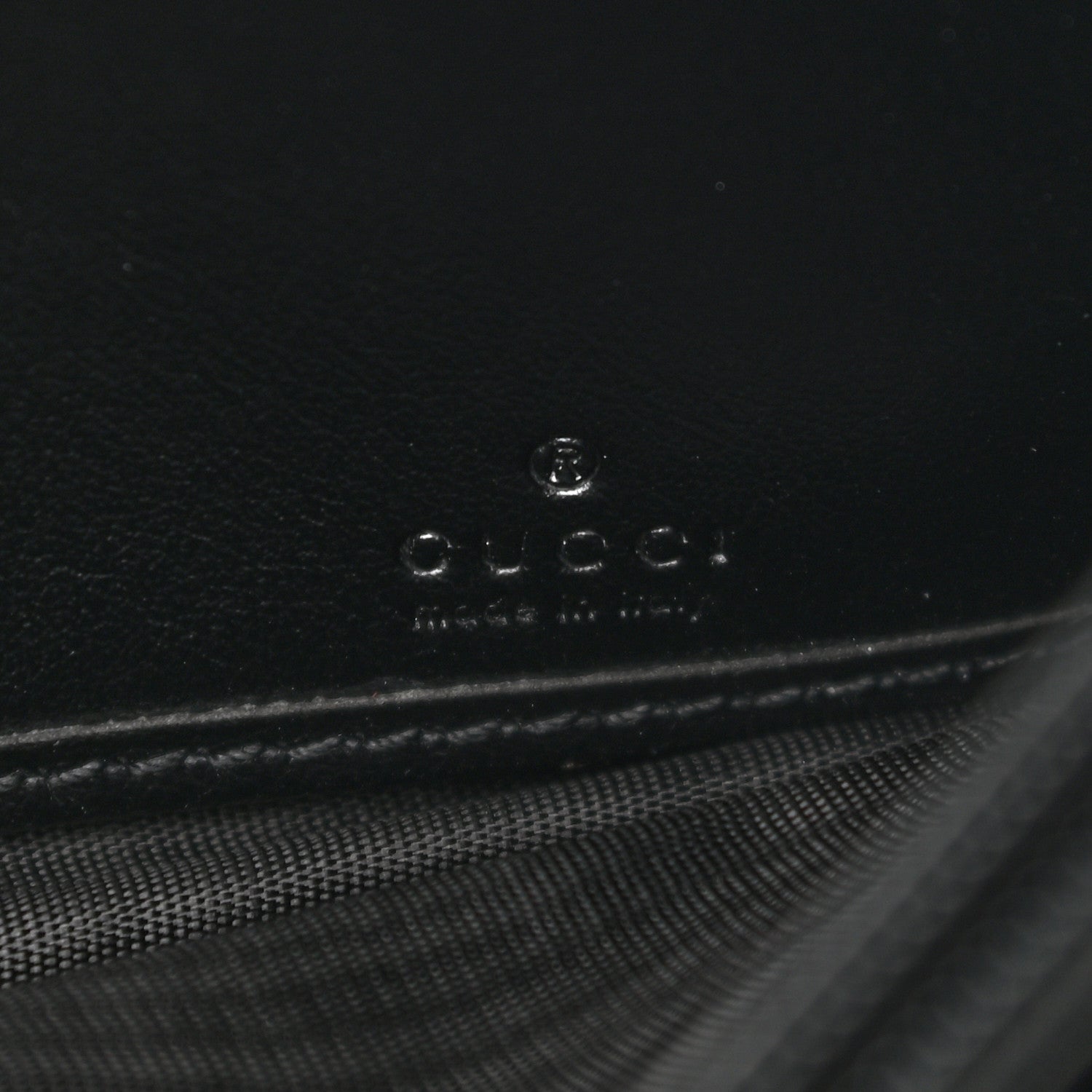 Gucci Calfskin Matelasse GG Marmont Continental Wallet Black 6 of 8