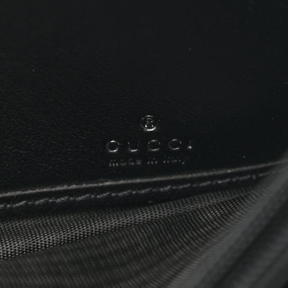 Gucci Calfskin Matelasse GG Marmont Continental Wallet Black 6 of 8
