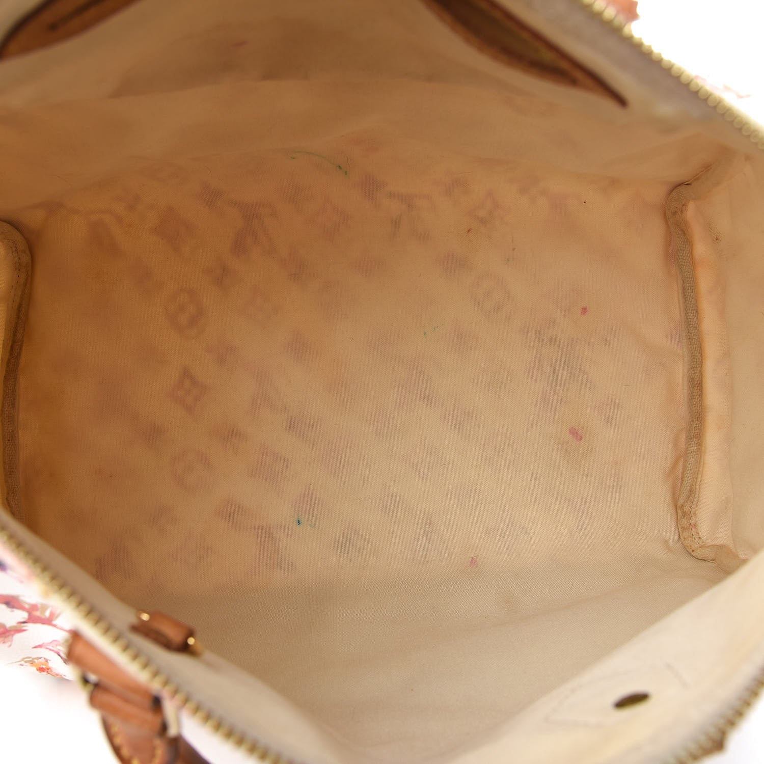 Louis Vuitton Watercolor Aquarelle Speedy 35 White 4 of 13
