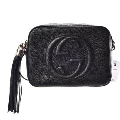 Gucci Pebbled Calfskin Small Soho Disco Bag Black 1 of 9