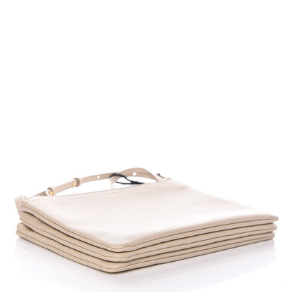 Celine Lambskin Large Trio Crossbody Bag Linen 4 of 9