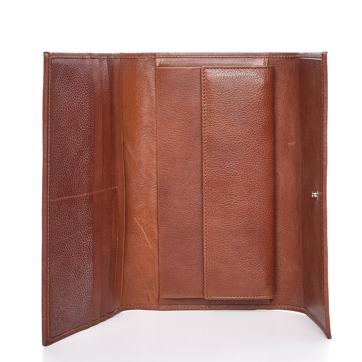 Gucci Monogram Continental Flap Wallet Brown 5 of 10