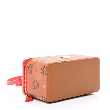 MCM Visetos Rockstar Vanity Case Cognac 3 of 9