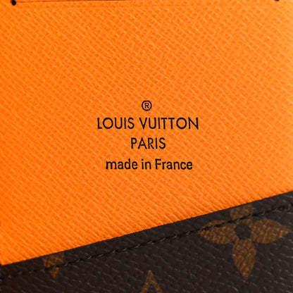 Louis Vuitton Monogram Macassar Pocket Organizer NM Safran Yellow 6 of 7