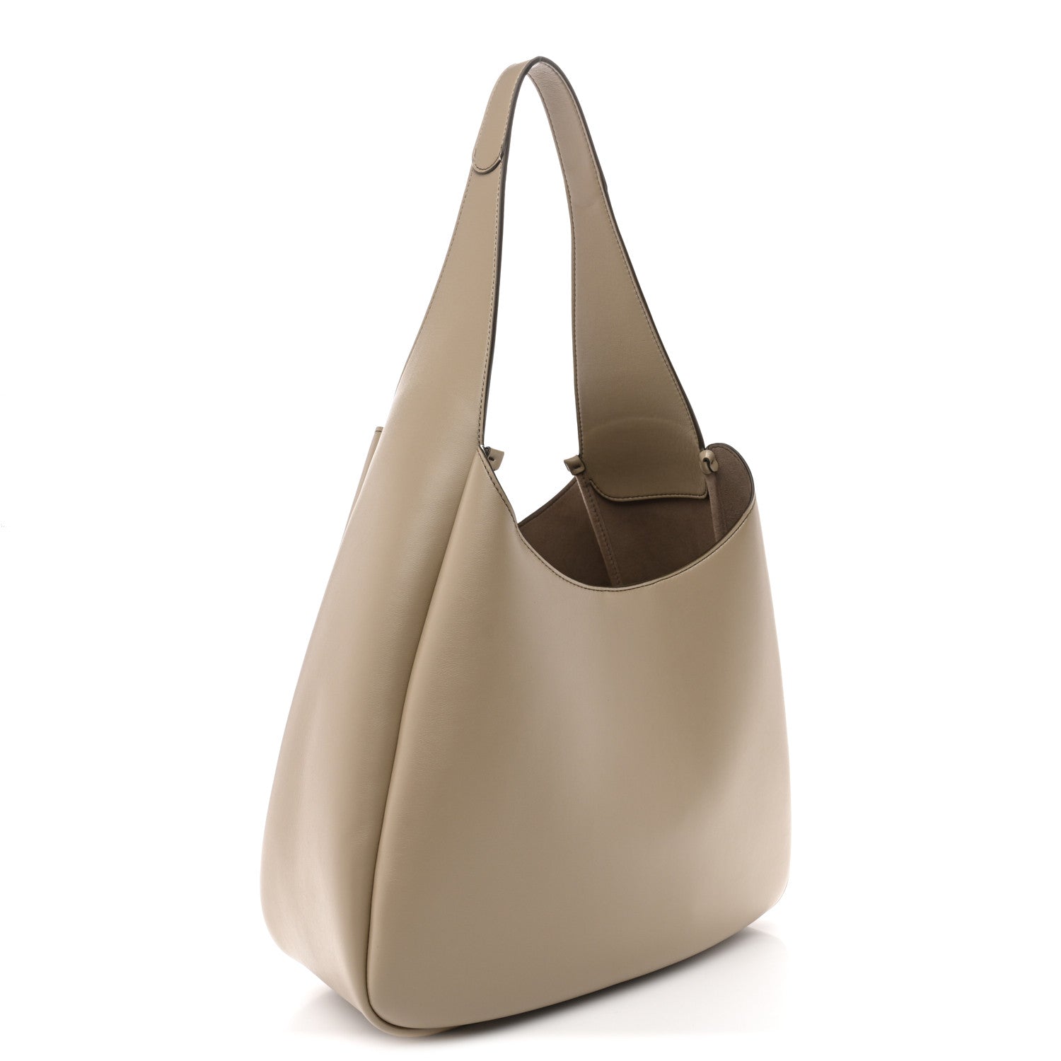Stella McCartney Eco Alter Nappa Perforated Slouchy Hobo Tote Bamboo 3 of 9