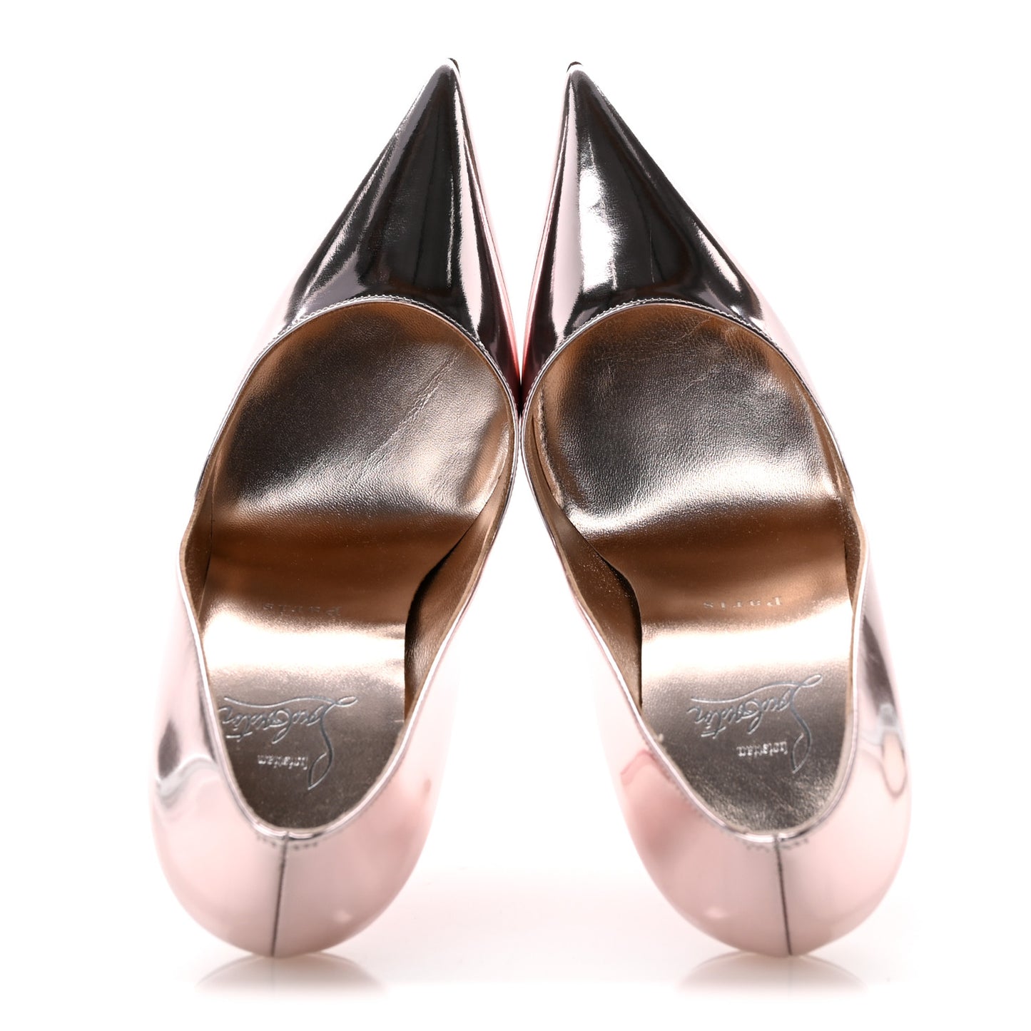 Mirror Patent Miss Z 100 Pumps 37.5 Vintage Rose