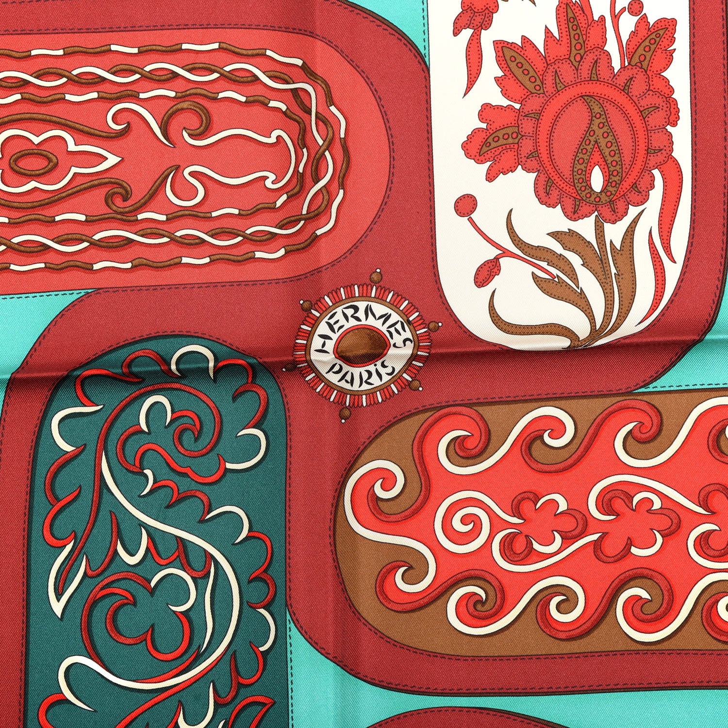 Hermes Silk Festival des Amazones Scarf 90 3 of 4