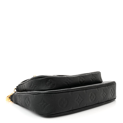 Louis Vuitton Empreinte Monogram Giant Multi Pochette Accessories Black 4 of 11