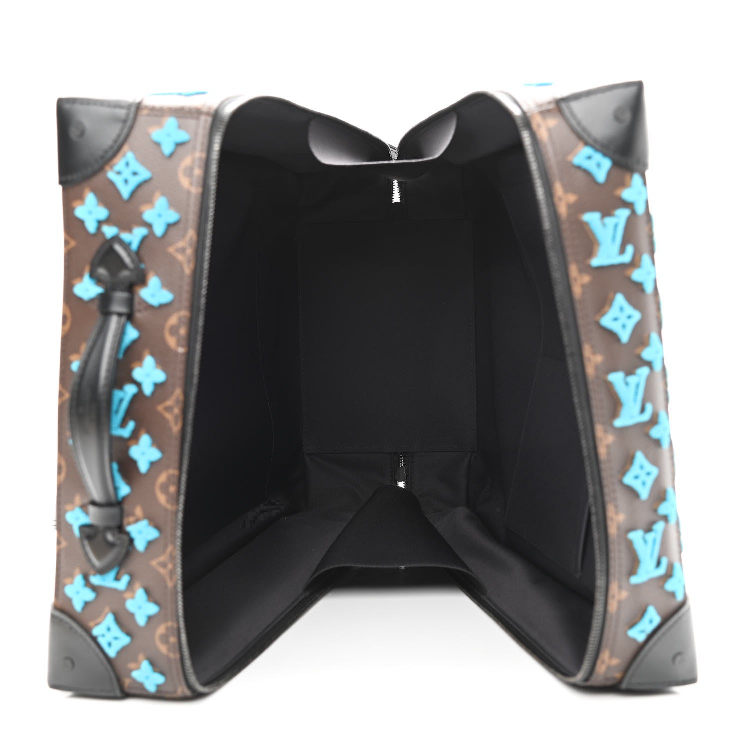 Louis Vuitton Monogram Tuffetage Soft Trunk Backpack PM Turquoise 6 of 13