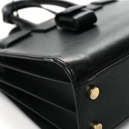 Saint Laurent Calfskin Nano Sac De Jour Black 9 of 13