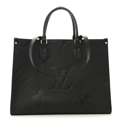Louis Vuitton Empreinte Monogram Giant Onthego MM Black 1 of 11