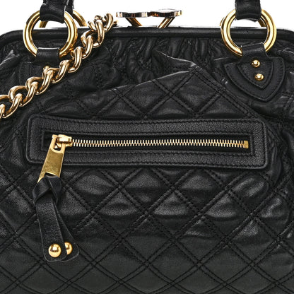 Marc Jacobs Calfskin Quilted Stam Black 8 of 19