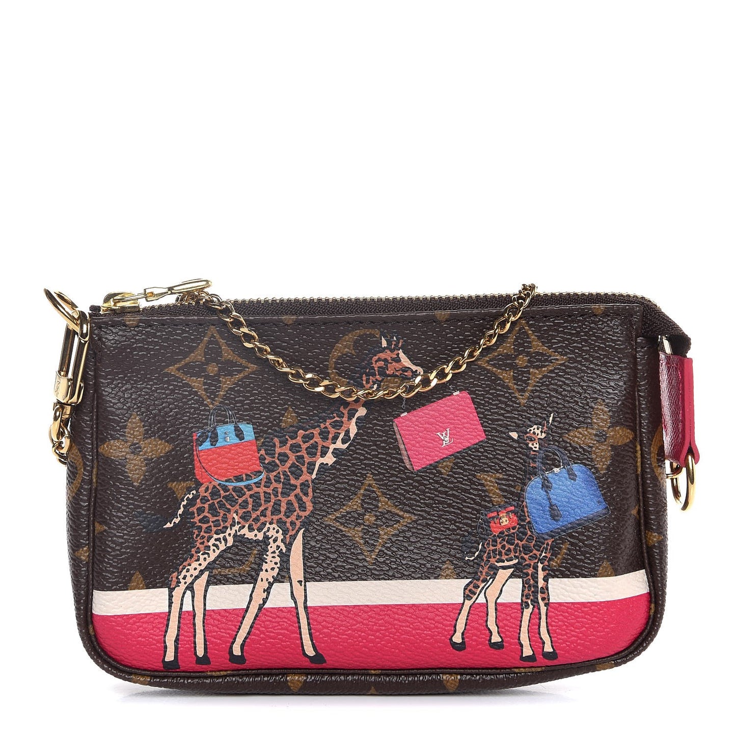 Monogram 2017 Christmas Animation Mini Pochette Accessories
