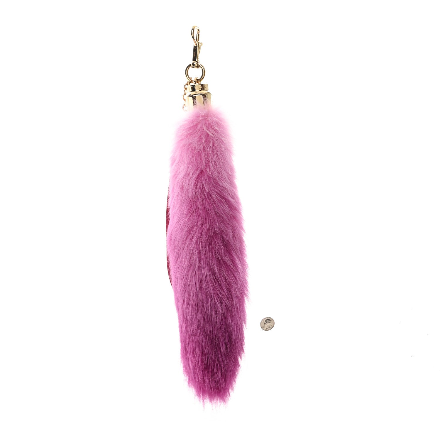 Louis Vuitton Fox Fur Foxy Bag Charm Rose 2 of 4