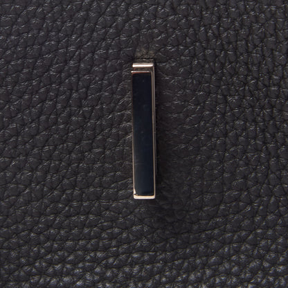 Hermes Togo Verso Birkin 35 Black Bleu Agate 25 of 31