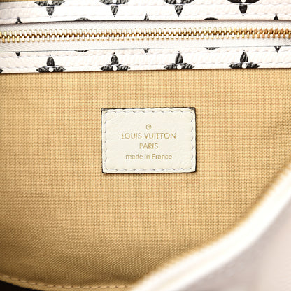 Louis Vuitton Monogram Giant Speedy Bandouliere 30 Kaki Beige 5 of 9