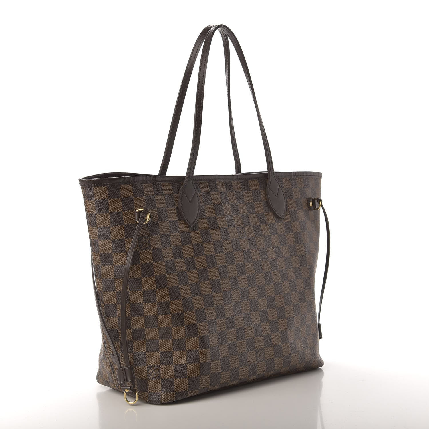 Louis Vuitton Damier Ebene Neverfull MM 3 of 10