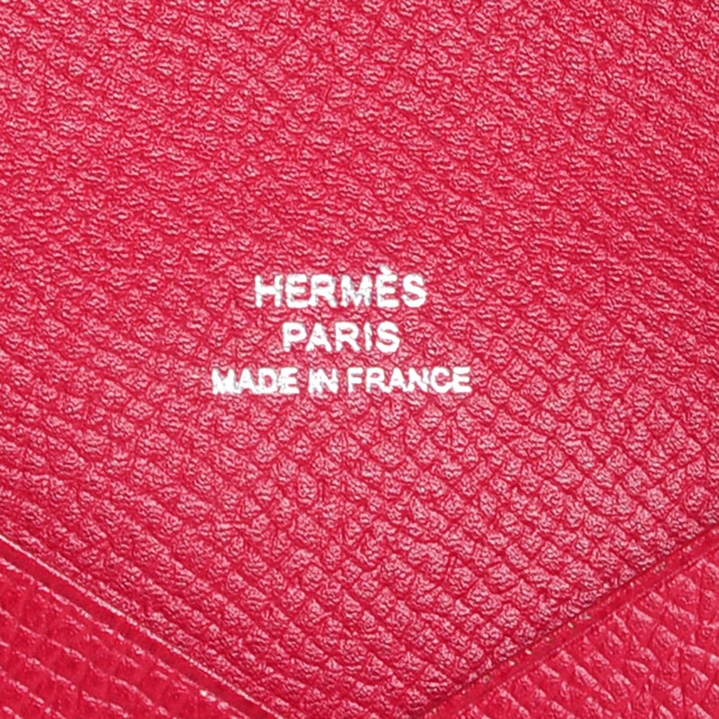 Epsom Calvi Card Case Rubis